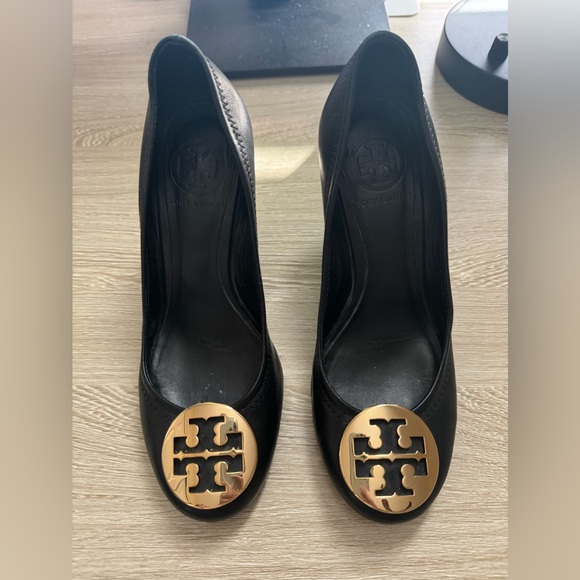 Tory Burch Sophie wedge heels sz 6 - Picture 1 of 6